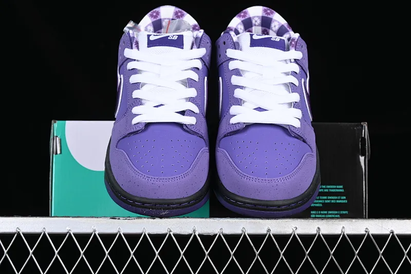 All categories Nk SB Dunk series Nk SB Dunk Low low-top sneakers K version Concepts x Nk Dunk Low Pro SB "Purple lobster" Purple lobster SB low-top sports and leisure sneakers BV1310-555